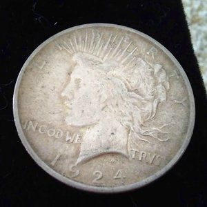 1924  Peace Silver Dollar